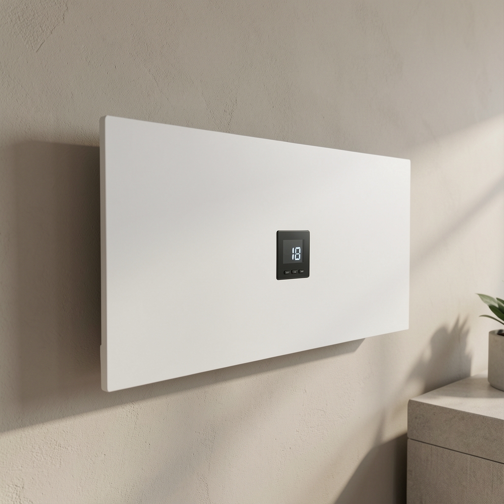 Dimplex PLX3000E panel grejalica bela tanka ploča montirana na zid u predsoblju, nizak profil, digitalni termostat